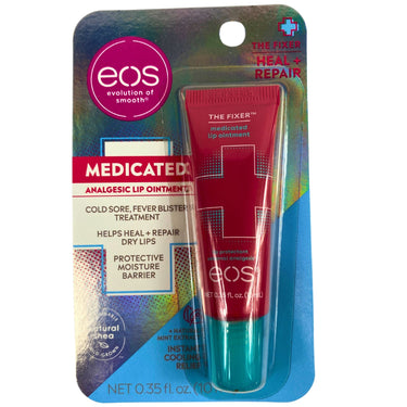 Eos Evolution Of Smooth Medicated Analgesic Lip Ointment